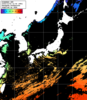 ひまわり人工衛星:日本全域,21:59JST,1時間合成画像