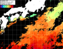 ひまわり人工衛星:黒潮域,00:59JST,1時間合成画像