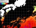 ひまわり人工衛星:黒潮域,06:59JST,1時間合成画像