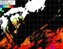 ひまわり人工衛星:黒潮域,10:59JST,1時間合成画像