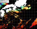 ひまわり人工衛星:黒潮域,20:59JST,1時間合成画像