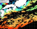 ひまわり人工衛星:黒潮域,14:59JST,1時間合成画像