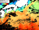 ひまわり人工衛星:黒潮域,02:59JST,1時間合成画像
