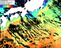 ひまわり人工衛星:黒潮域,15:59JST,1時間合成画像