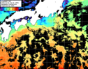 ひまわり人工衛星:黒潮域,13:59JST,1時間合成画像