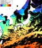 ひまわり人工衛星:日本全域,10:59JST,1時間合成画像