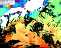 ひまわり人工衛星:黒潮域,14:59JST,1時間合成画像