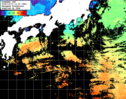 ひまわり人工衛星:黒潮域,21:59JST,1時間合成画像