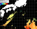 ひまわり人工衛星:黒潮域,11:59JST,1時間合成画像