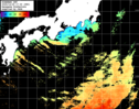 ひまわり人工衛星:黒潮域,02:59JST,1時間合成画像
