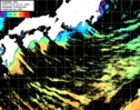 ひまわり人工衛星:黒潮域,14:59JST,1時間合成画像