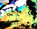 ひまわり人工衛星:黒潮域,10:59JST,1時間合成画像