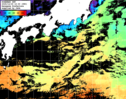 ひまわり人工衛星:黒潮域,01:59JST,1時間合成画像