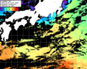 ひまわり人工衛星:黒潮域,03:59JST,1時間合成画像