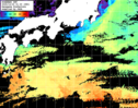ひまわり人工衛星:黒潮域,10:59JST,1時間合成画像