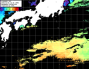 ひまわり人工衛星:黒潮域,19:59JST,1時間合成画像