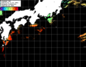 ひまわり人工衛星:黒潮域,20:59JST,1時間合成画像
