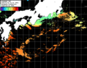 ひまわり人工衛星:黒潮域,11:59JST,1時間合成画像