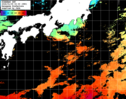 ひまわり人工衛星:黒潮域,11:59JST,1時間合成画像