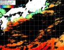 ひまわり人工衛星:黒潮域,16:59JST,1時間合成画像