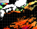 ひまわり人工衛星:黒潮域,20:59JST,1時間合成画像