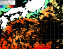 ひまわり人工衛星:黒潮域,23:59JST,1時間合成画像