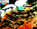 ひまわり人工衛星:黒潮域,15:59JST,1時間合成画像