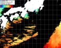 ひまわり人工衛星:黒潮域,10:59JST,1時間合成画像