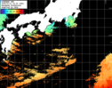 ひまわり人工衛星:黒潮域,11:59JST,1時間合成画像