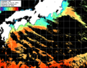 ひまわり人工衛星:黒潮域,13:59JST,1時間合成画像