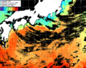 ひまわり人工衛星:黒潮域,07:59JST,1時間合成画像