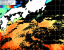 ひまわり人工衛星:黒潮域,16:59JST,1時間合成画像