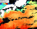 ひまわり人工衛星:黒潮域,17:59JST,1時間合成画像