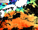 ひまわり人工衛星:黒潮域,20:59JST,1時間合成画像