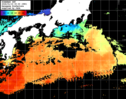 ひまわり人工衛星:黒潮域,09:59JST,1時間合成画像