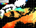 ひまわり人工衛星:黒潮域,11:59JST,1時間合成画像