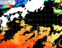 ひまわり人工衛星:黒潮域,13:59JST,1時間合成画像
