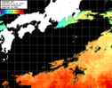 ひまわり人工衛星:黒潮域,11:59JST,1時間合成画像