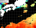 ひまわり人工衛星:黒潮域,15:59JST,1時間合成画像