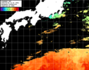 ひまわり人工衛星:黒潮域,22:59JST,1時間合成画像
