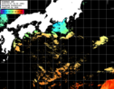 ひまわり人工衛星:黒潮域,18:59JST,1時間合成画像