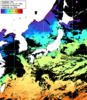 ひまわり人工衛星:日本全域,03:59JST,1時間合成画像