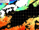 ひまわり人工衛星:黒潮域,11:59JST,1時間合成画像