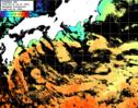 ひまわり人工衛星:黒潮域,03:59JST,1時間合成画像