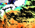 ひまわり人工衛星:黒潮域,08:59JST,1時間合成画像