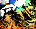 ひまわり人工衛星:黒潮域,21:59JST,1時間合成画像