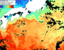 ひまわり人工衛星:黒潮域,14:59JST,1時間合成画像