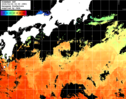 ひまわり人工衛星:黒潮域,11:59JST,1時間合成画像