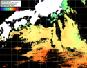ひまわり人工衛星:黒潮域,20:59JST,1時間合成画像