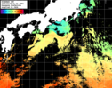 ひまわり人工衛星:黒潮域,10:59JST,1時間合成画像